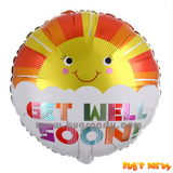 Get Well Flower Balloon