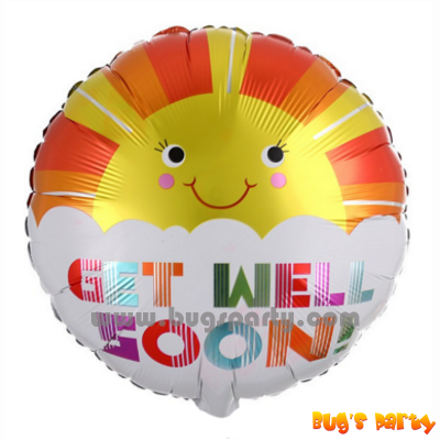 Get Well Flower Balloon