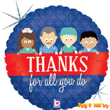 Get Well Flower Balloon