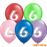 12 Balloons Number 6