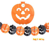 Halloween Crepe Garland Banner