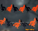 Halloween Crepe Garland Banner