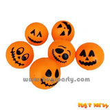 Hollow Halloween pumpkin face ball