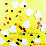 Wedding Party Confetti, Wedding Ring confetti, Bride Groom confetti