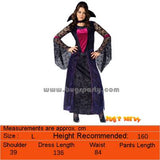Gorgeous Vampiress Halloween women vampire costume