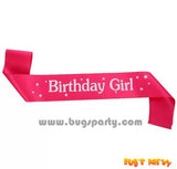 Birthday Girl Sash, Birthday Queen Princess Sash, Milestone birthday sash