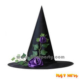 Wizard Witch  Witch Hat brown and black
