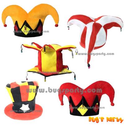 Soccer Theme Hat, Clown Jester Hat
