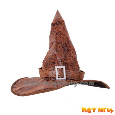 Wizard Witch Hat brown and black