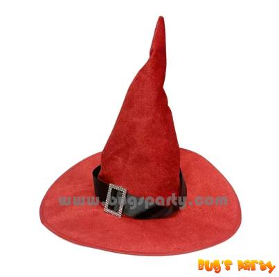 Witch Wizard Red Purple Hat