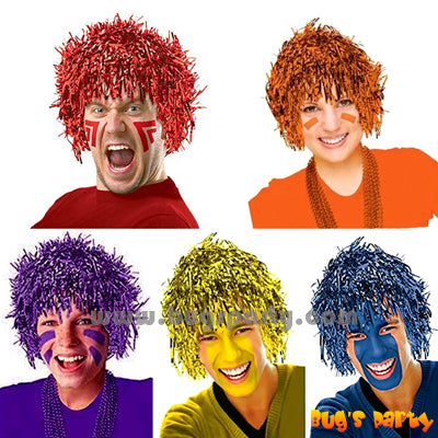 Punk Wig foil party wig