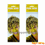 Punk Wig foil party wig