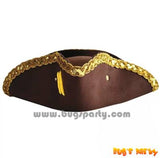 Pirate Hat, Scarf Wig