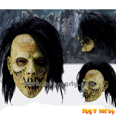 Walking Dead Mask With hair