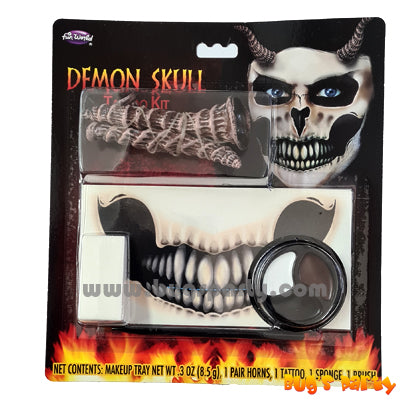 Killer Bunny, Demon Skull Halloween Makeup Kit