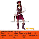 High Seas Buccaneer Girl Costume