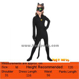 Black Cat Girl Woman Child Costume