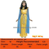 Egyptian queen Golden Cleopatra kids size costume