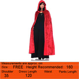 Velvet Cape With Hood