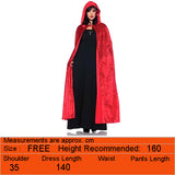 Velvet Cape With Hood