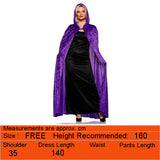 Velvet Cape With Hood