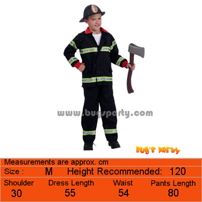 Fireman Child Costume