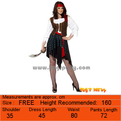 Pirate Girls Costume