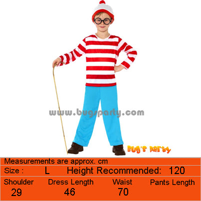 Where's Wally Costume
