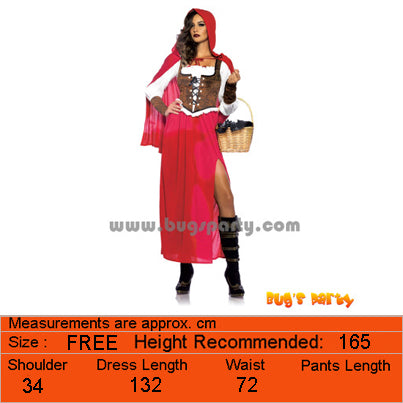 Red Riding Costume
