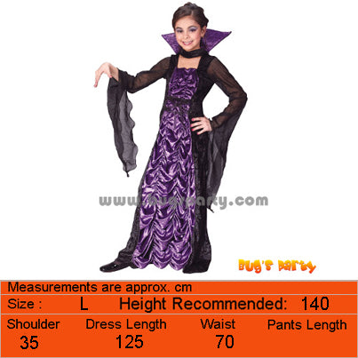 Dark Countess Girls Costume