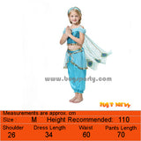 Aladdin Princess Blue Costume