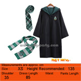 Green Wizard Costume Set