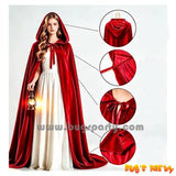 Velvet Cape With Hood