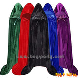 Velvet Cape With Hood