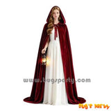 Velvet Cape With Hood