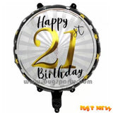Milestone Birthday Balloon, 18th, 21st, 30th, 40th, 70th, 80th