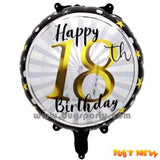 Milestone Birthday Balloon, 18th, 21st, 30th, 40th, 70th, 80th