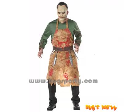Halloween scary butcher costume