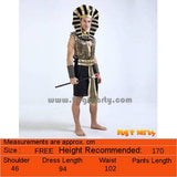 Costume Egyptian Pharaoh Black Deluxe