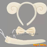 Animal Costume Accessories, Head piece, bow tie and tail