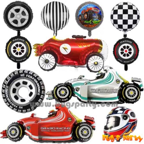 Racing Theme Decoration Balloons