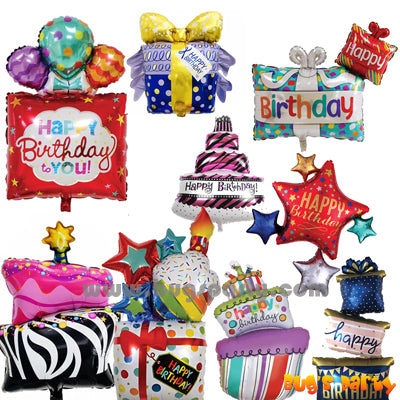 Supershaped Birthday cake Balloon