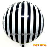 balloon with Black stripes