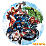 Avengers round foil balloon