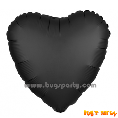 Black Color Heart Shaped Balloon
