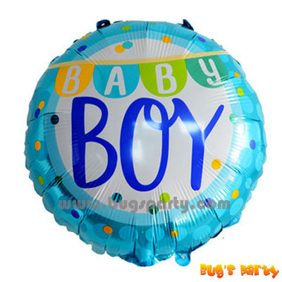 baby shower boy balloon