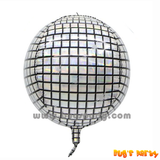 Disco light ball balloon