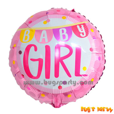 baby shower girl balloon