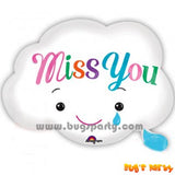 Miss You Cloud Shaped Balloon