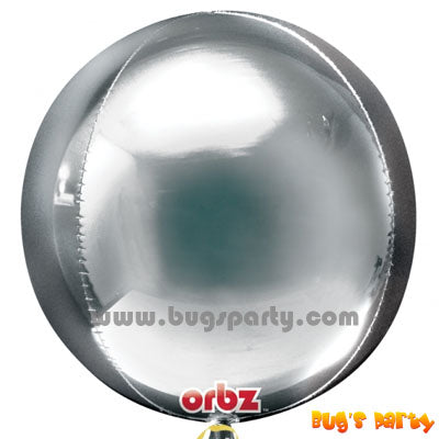 Silver ORBZ Balloon